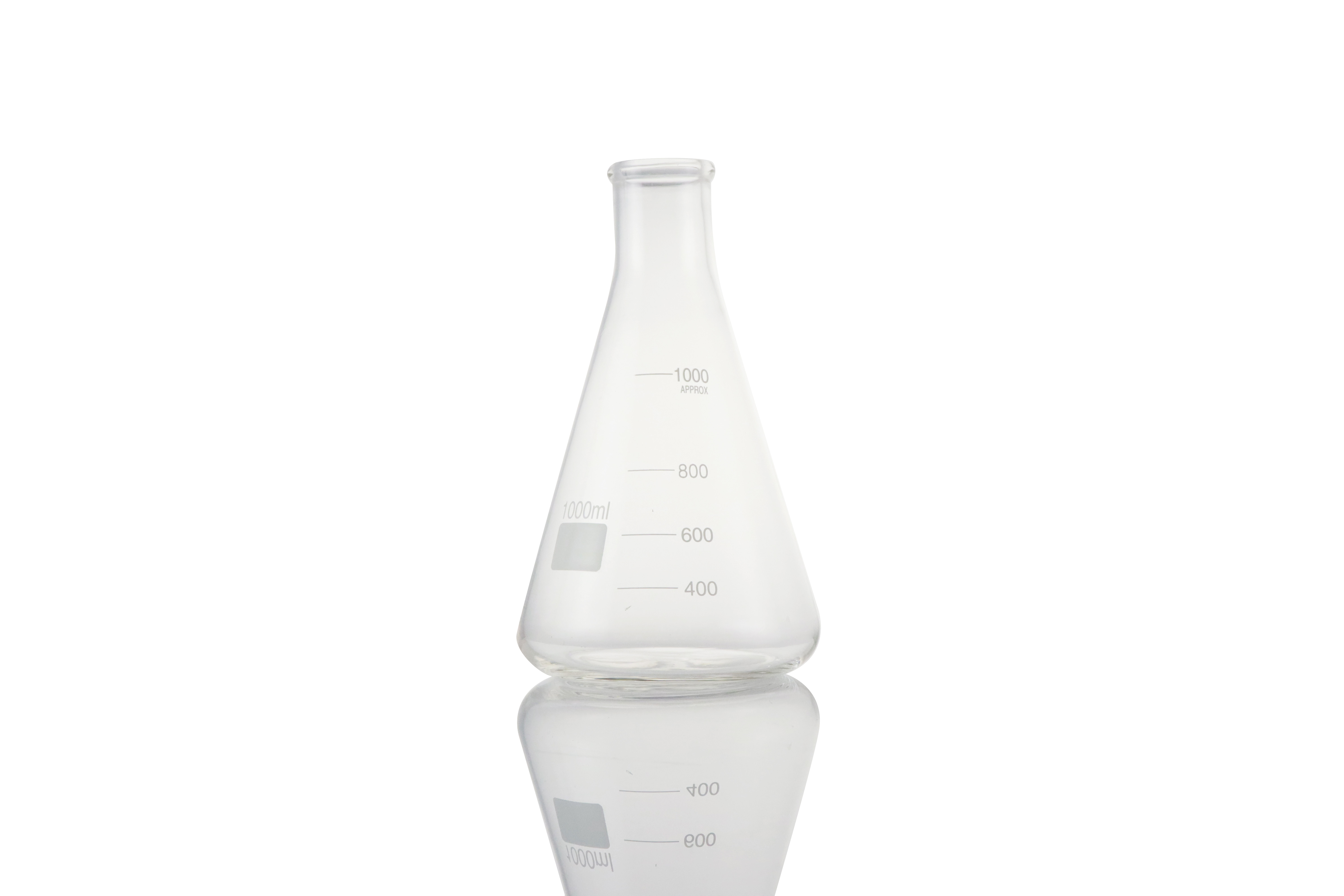 Laboratory Glass Conical Flask Narrow Neck
